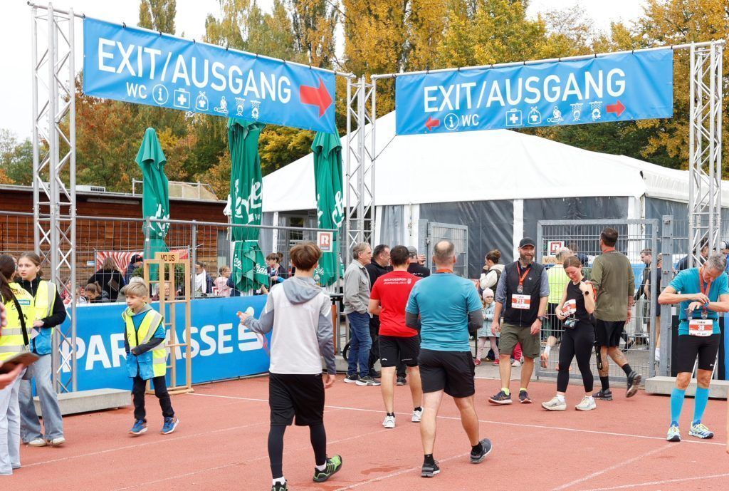 Polizei und Rettung mussten nach Alarmierung beim 3-Länder-Marathon einschreiten