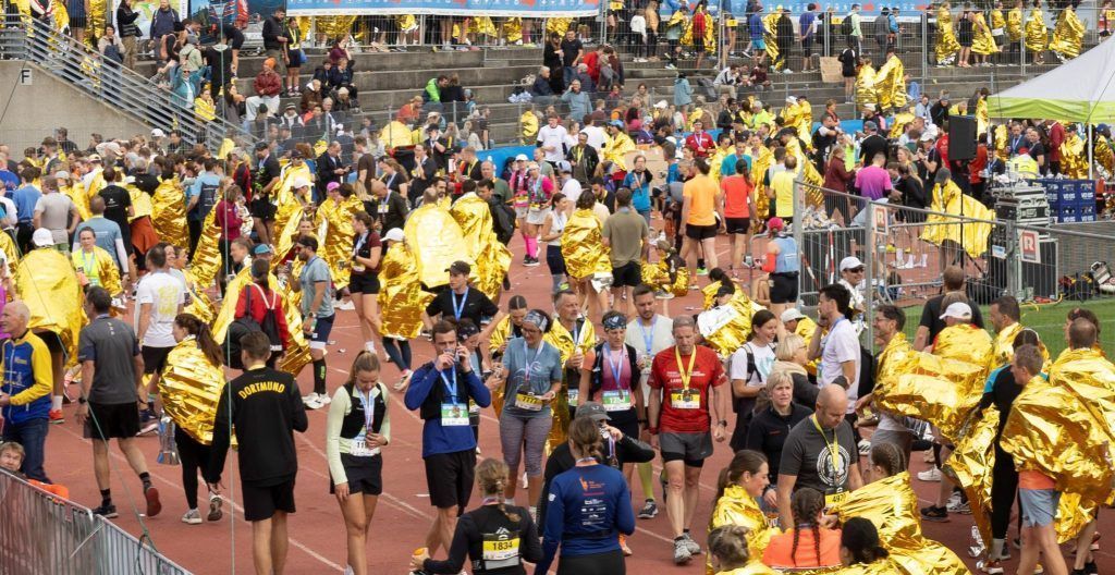 Polizei und Rettung mussten nach Alarmierung beim 3-Länder-Marathon einschreiten