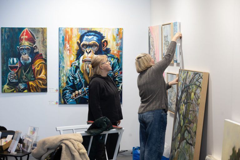 Eine Kunstmesse mit viel Luft nach oben