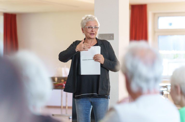 Wenn die Worte fehlen, hilft Musik