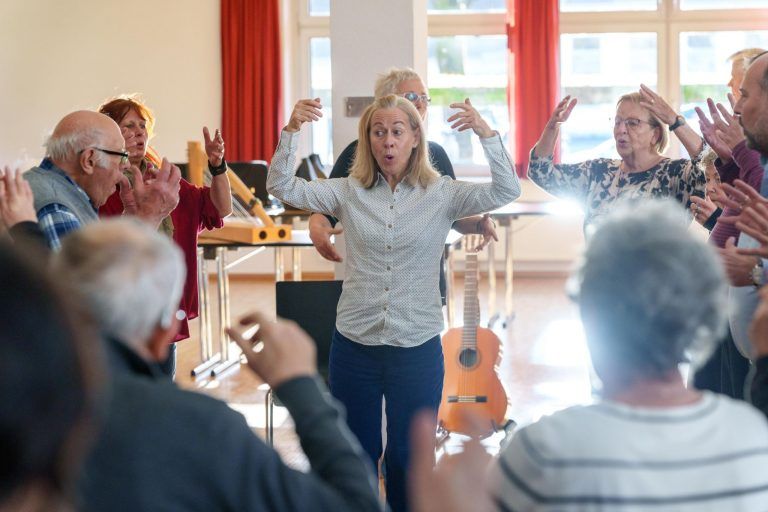 Wenn die Worte fehlen, hilft Musik