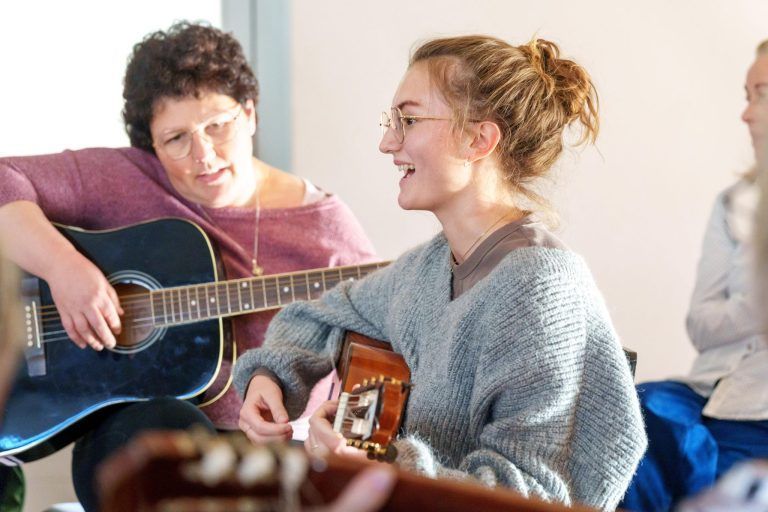 Wenn die Worte fehlen, hilft Musik
