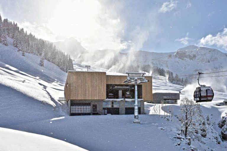 Bergstation Mellaubahn, Skigebiet Damüls-Mellau (c) Lukas Lässer - Bergbahnen Mellau.jpg