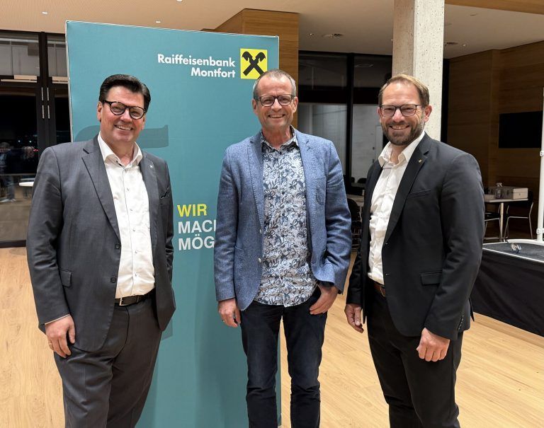 Raiffeisenbank Montfort Vereinsehrung 2025