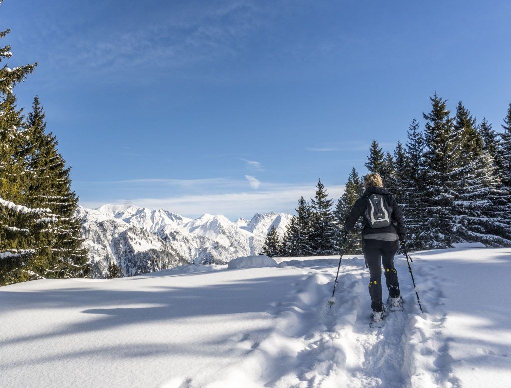 Winterwandern im Ländle: sechs schöne Wege ab der Bergstation