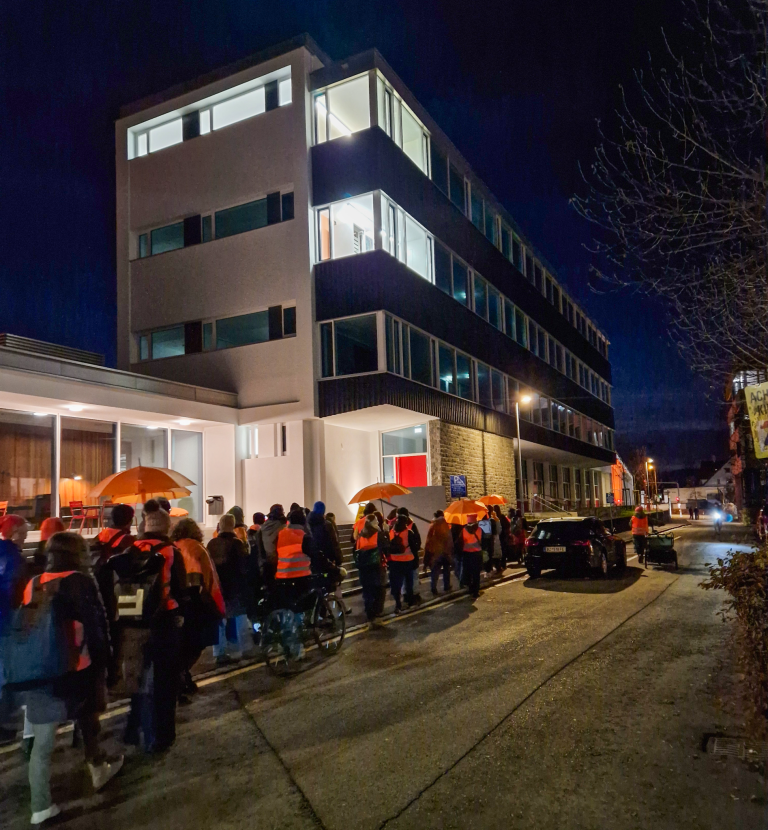 Mahnwache 16 Tage gegen Gewalt an Frauen