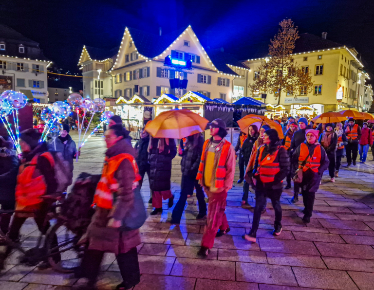 Mahnwache 16 Tage gegen Gewalt an Frauen