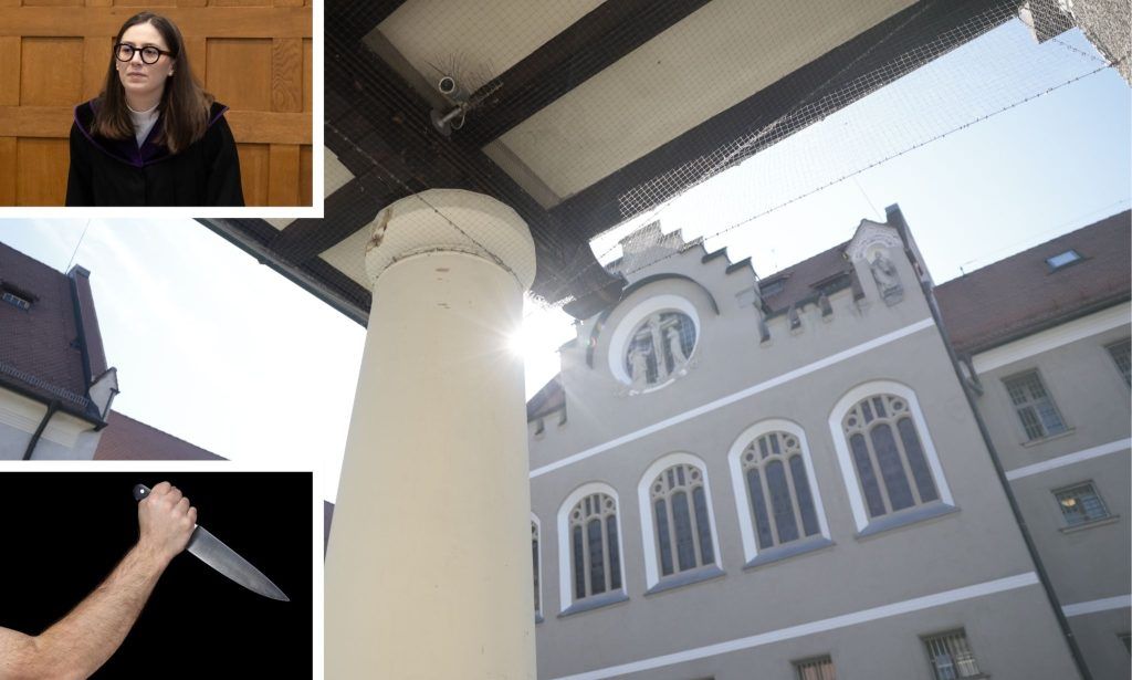 Aus Rache ins Gesäß gestochen: Haftstrafe