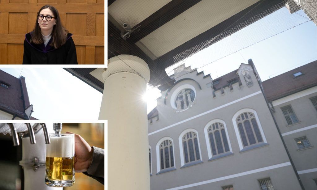 Strenge Strafe für Einbrecher, der sich an der Bar bediente