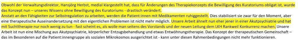 Therapiestation Carina: Mitarbeiter suspendiert und abgemahnt