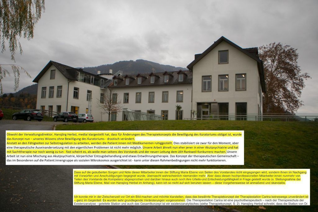 Therapiestation Carina: Mitarbeiter suspendiert und abgemahnt