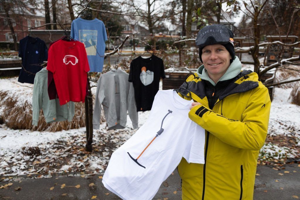 Mit dem Ankerlift ins Skifahrer-Vergnügen