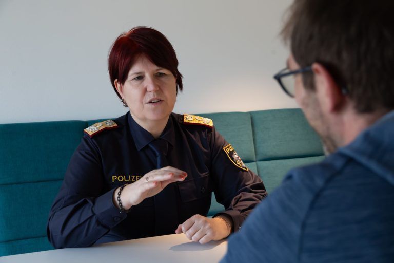 Polizeichefin Bachmann: „Stillstand bedeutet Rückschritt“