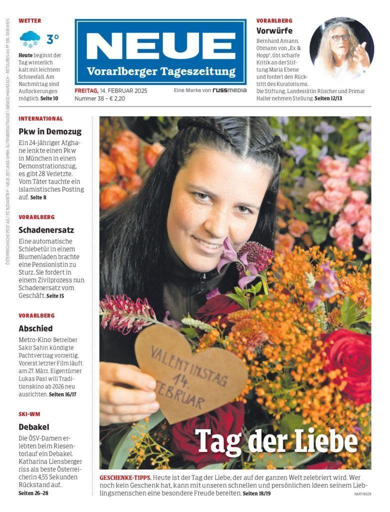 Musers Marie: "An Johresrückblick? Eu gibi scho!"