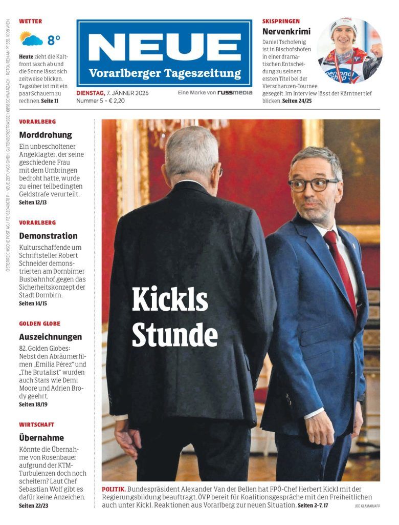 Musers Marie: "An Johresrückblick? Eu gibi scho!"