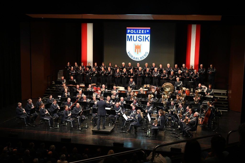 Wo die Polizeimusik für den guten Zweck aufspielt