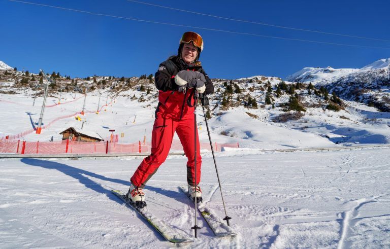 Sie arbeitet dort, wo andere Urlaub machen