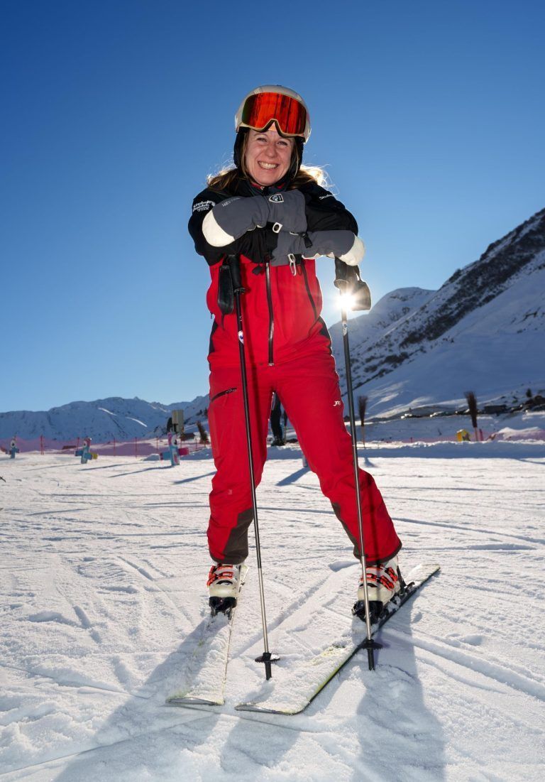 Sie arbeitet dort, wo andere Urlaub machen