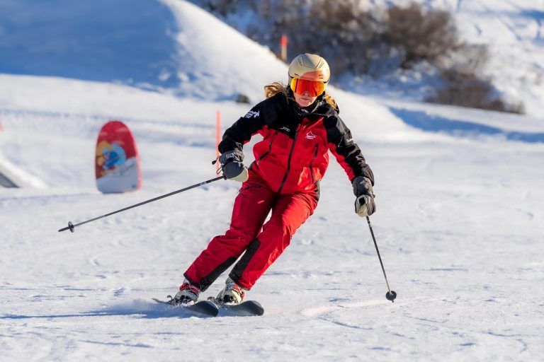 Sie arbeitet dort, wo andere Urlaub machen