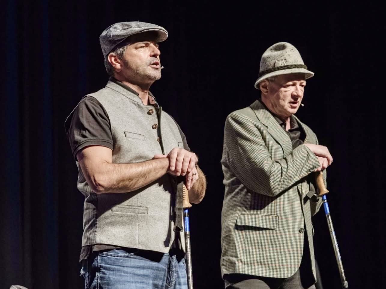 Markus Lins und Manfred Kräutler bei ihrem Auftritt.