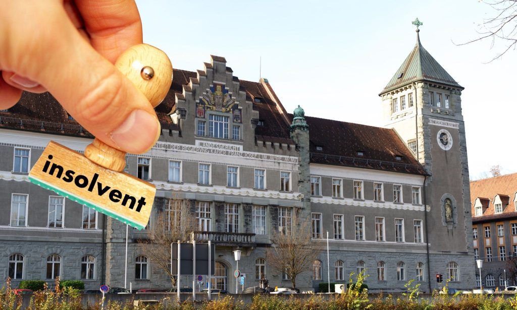 Firmeninsolvenzen 2025 stabil, Privatkonkurse gestiegen