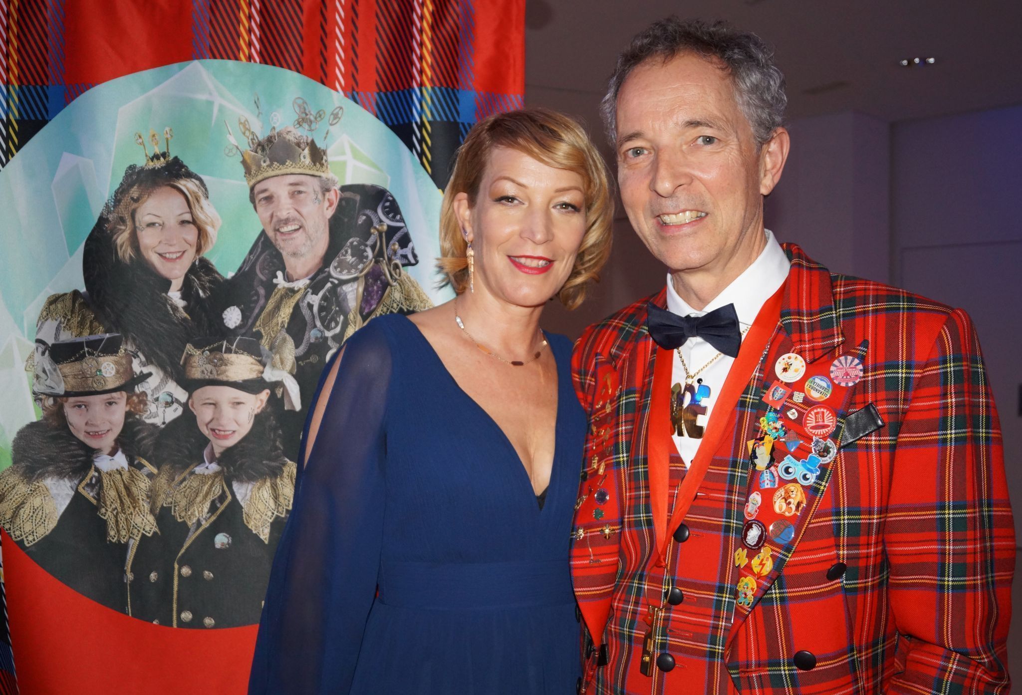 Melanie und Marco David in Feierlaune.