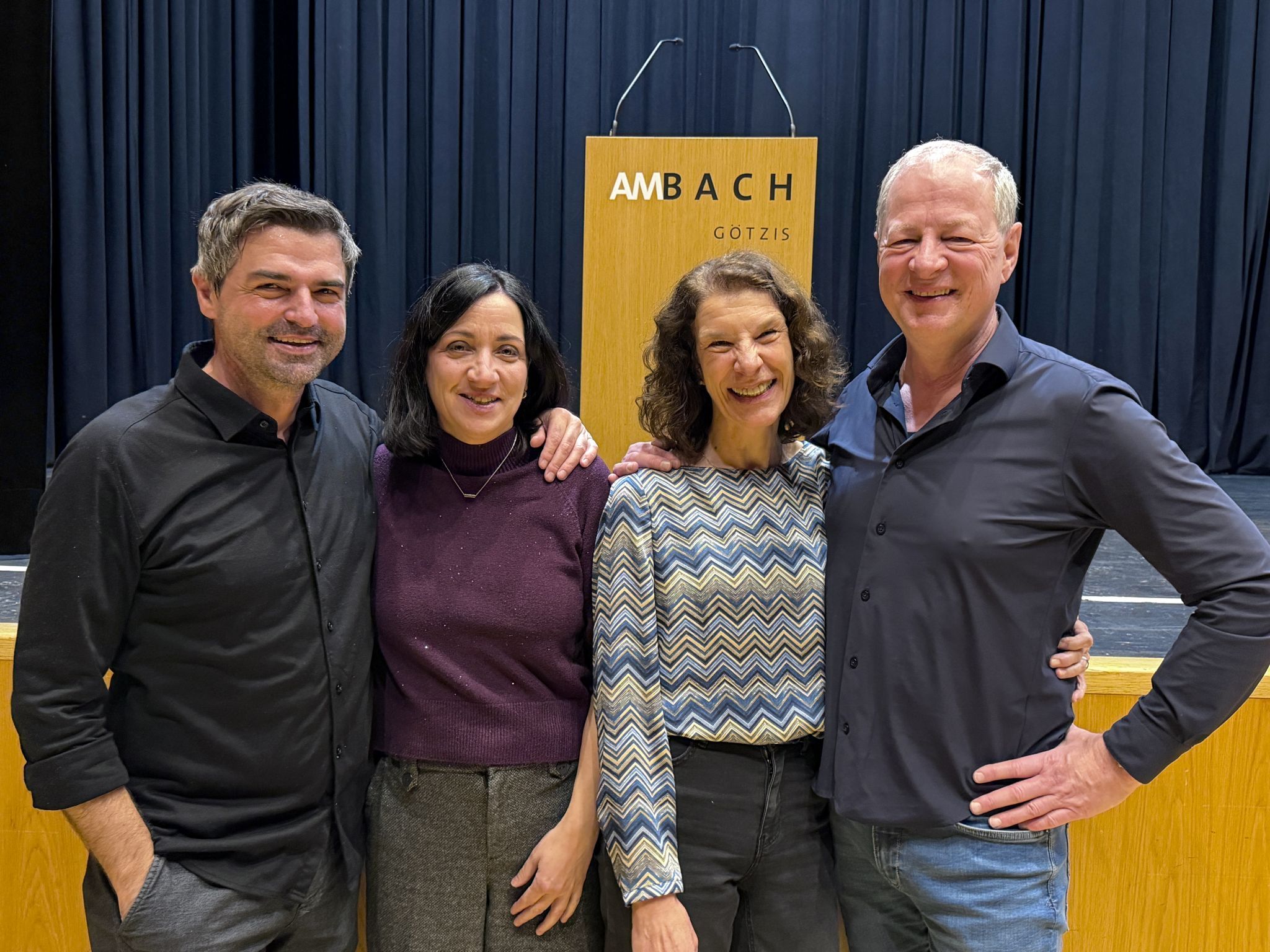 Markus und Ingrid Lins, Margit und Manfred Kräutler.