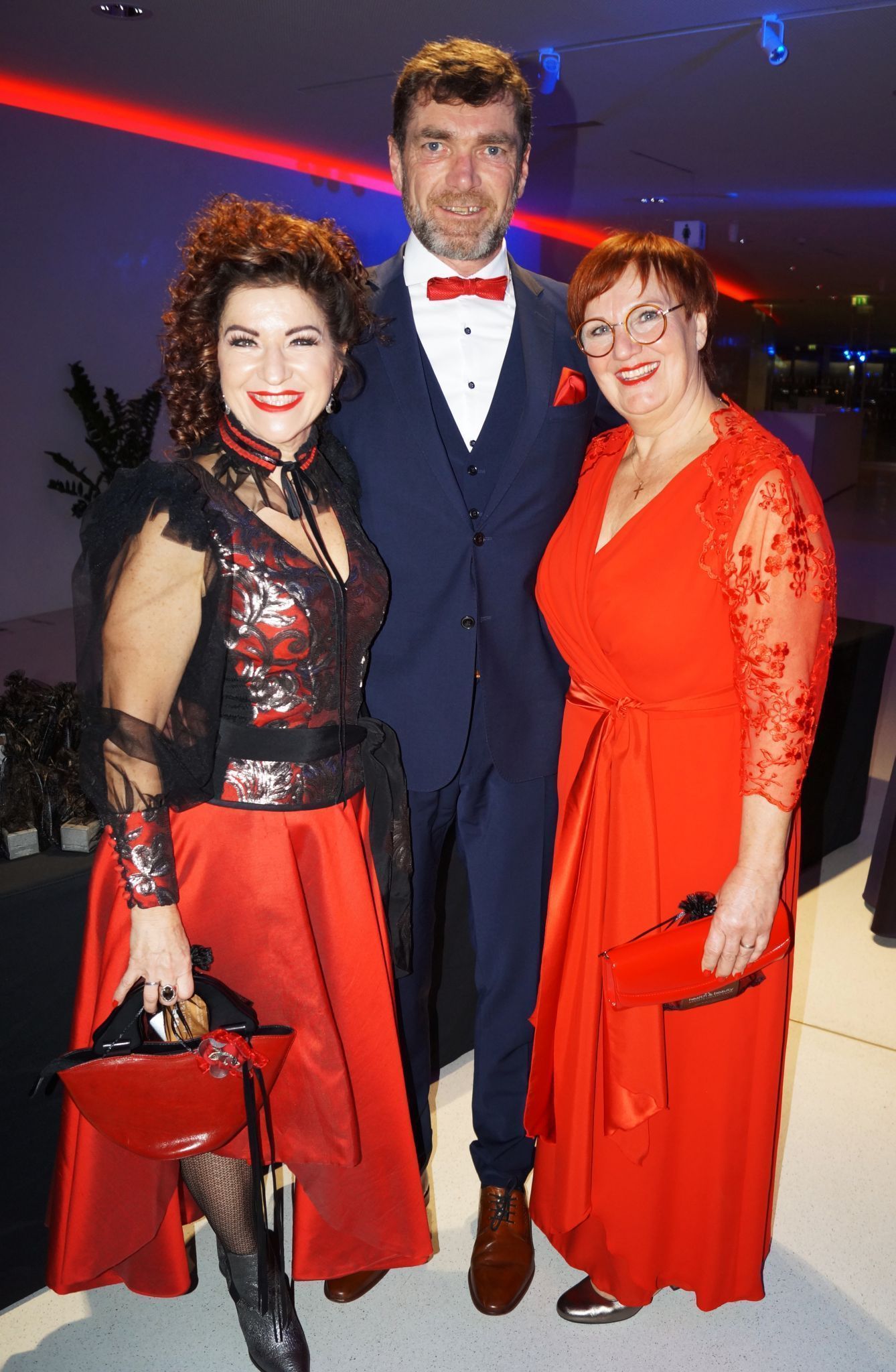 Regina Adelmut, Markus Gantner und Anita Jordanidis.
