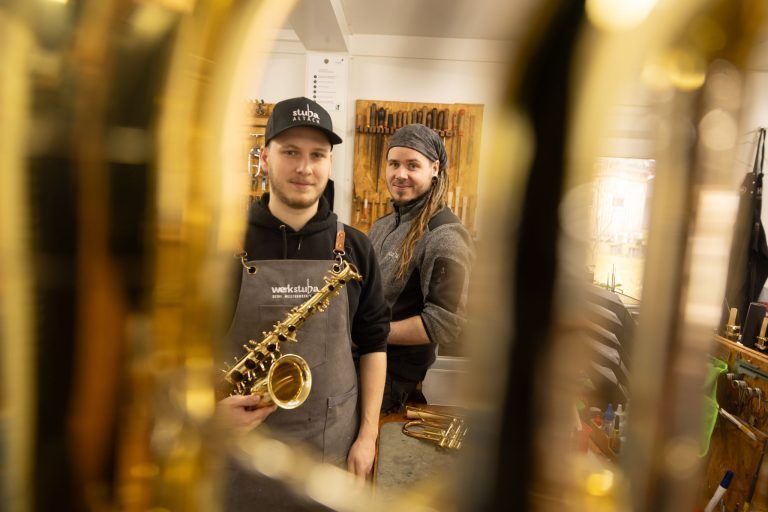 Wo geblasene Töne noch handgemacht sind