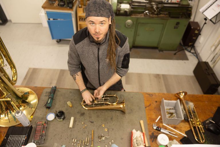 Wo geblasene Töne noch handgemacht sind