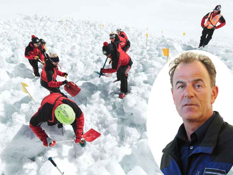 Der weiße Tod als Gefahr für Lebensretter