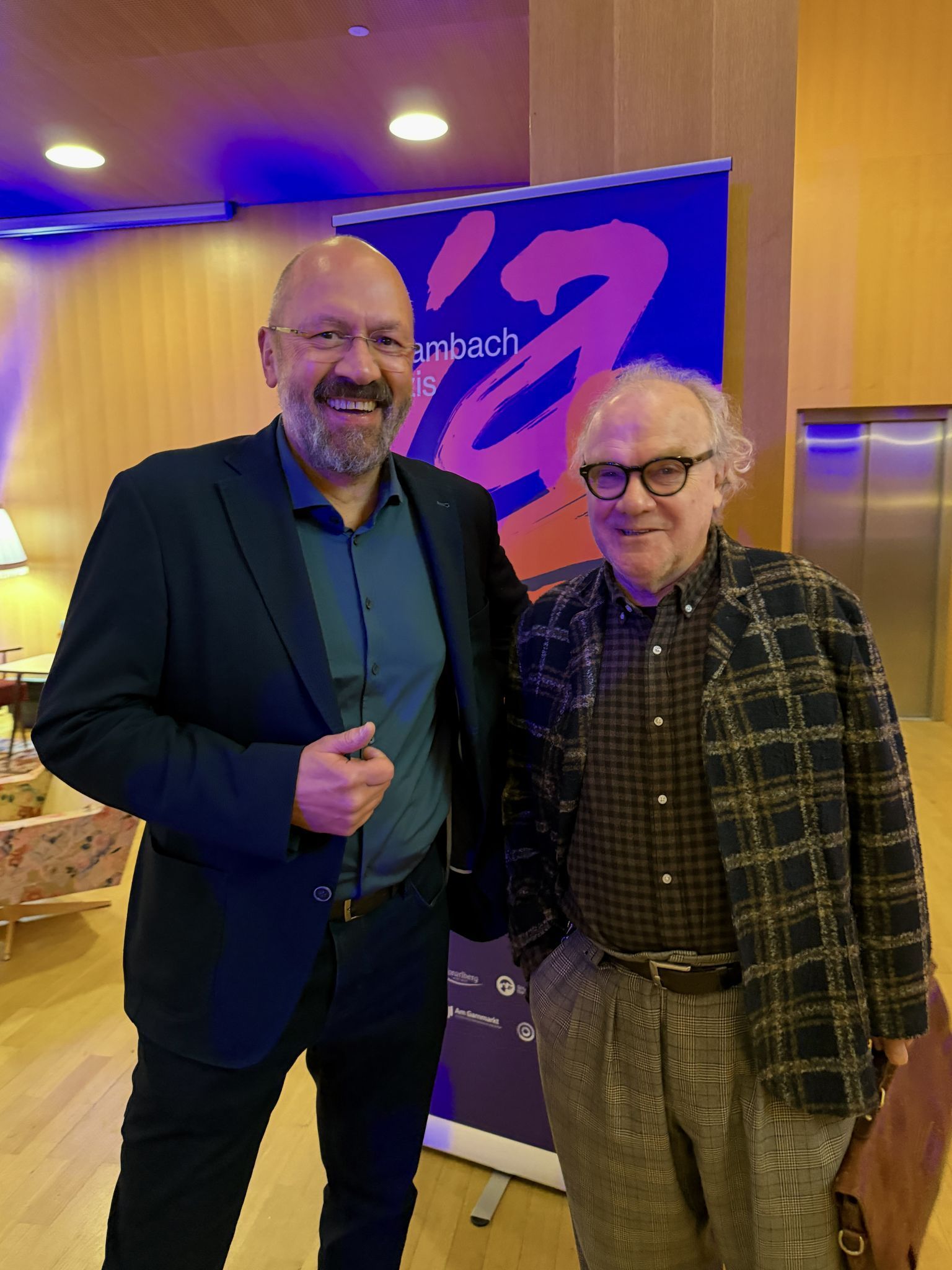 Gute Freunde: Bernie Weber, Michael Köhlmeier