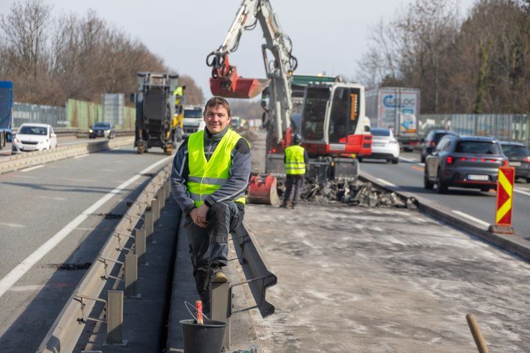 Der Taktgeber auf der A14-Baustelle