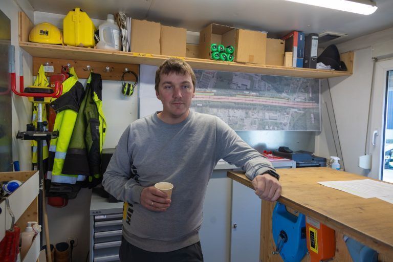 Der Taktgeber auf der A14-Baustelle