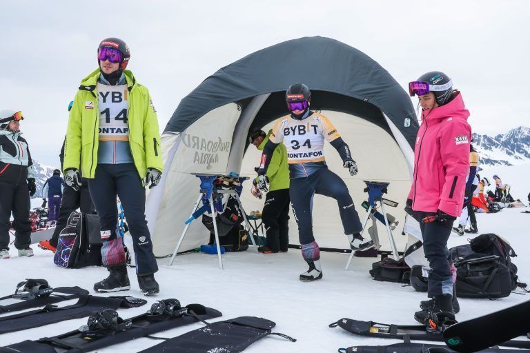 Zu Gast im Fahrerlager der weltbesten Boarder