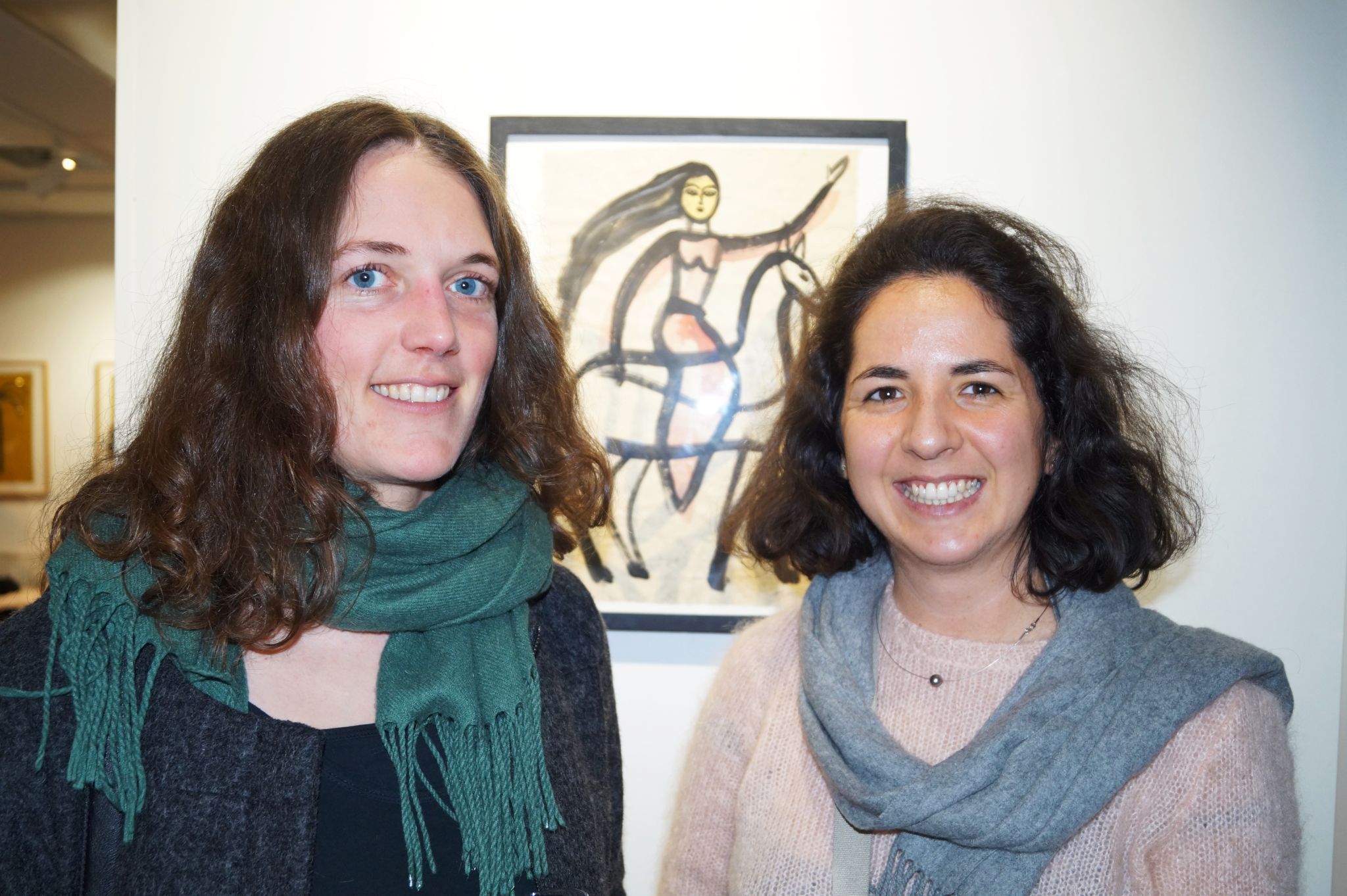 Monika Düringer und Emilie Cruz gefielen die Bilder