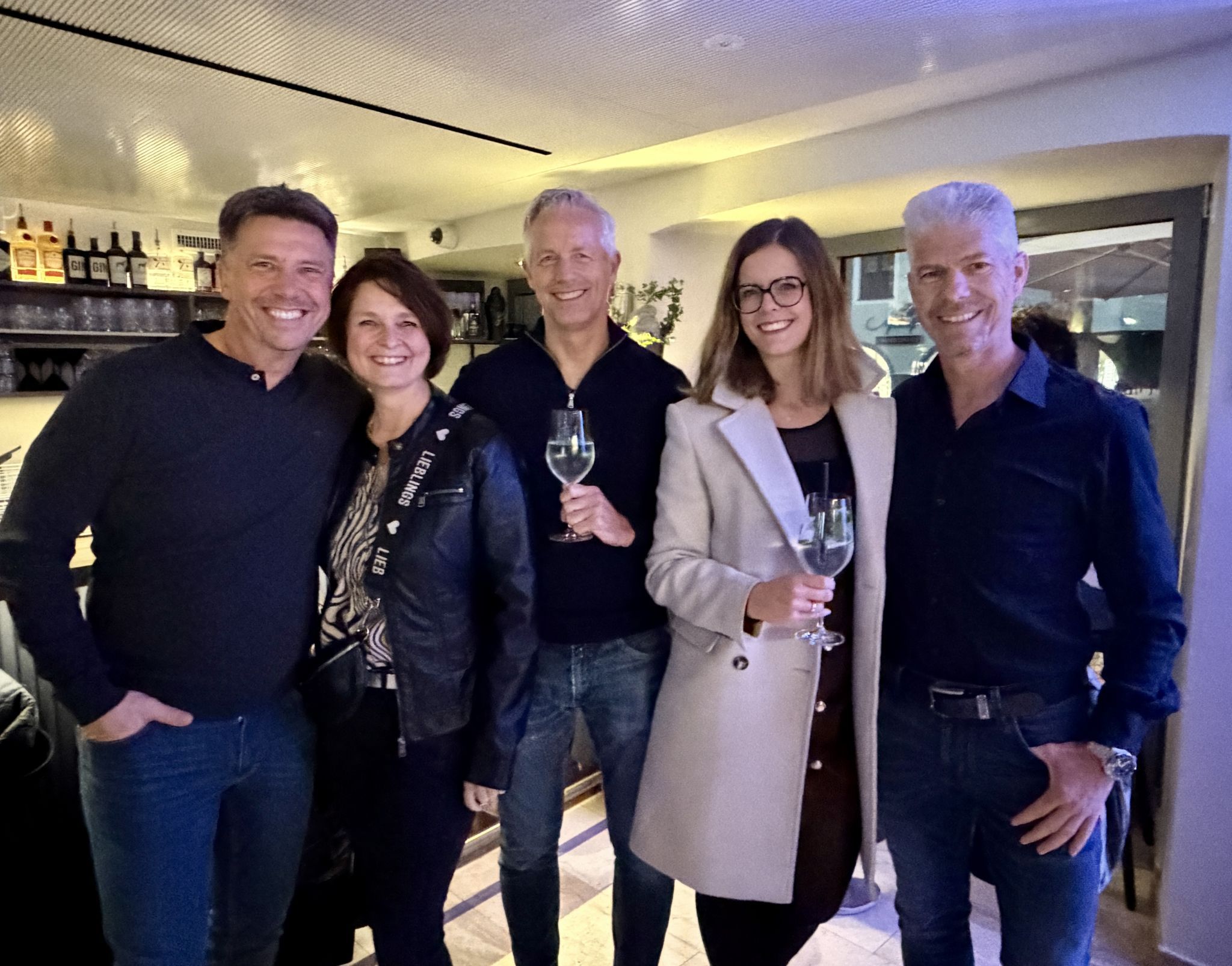 Michael und Carmen Mesa,Willy Wagt, Isabella und Thomas Schreiber