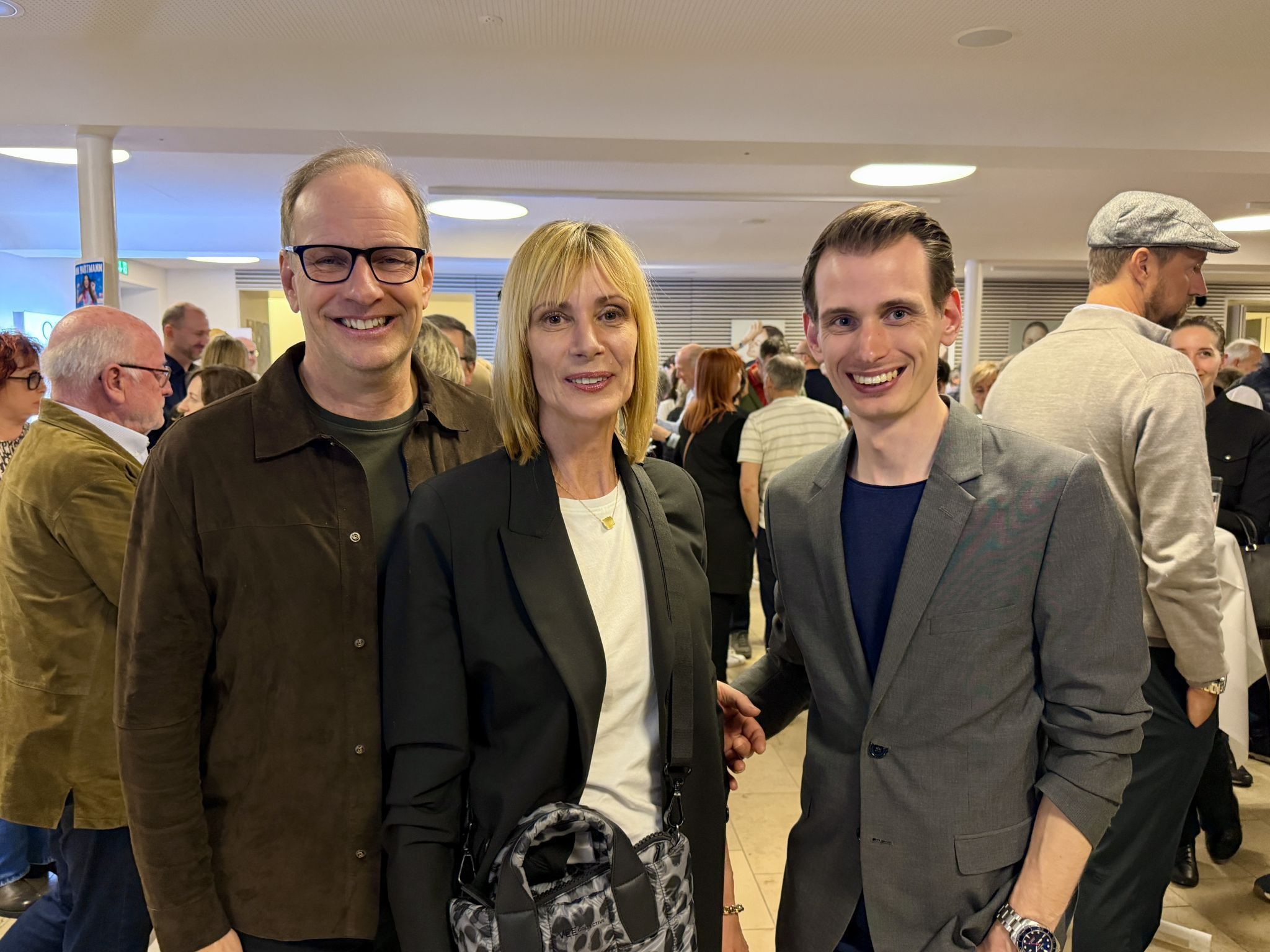 Dieter, Gertraud und Dominic Egger