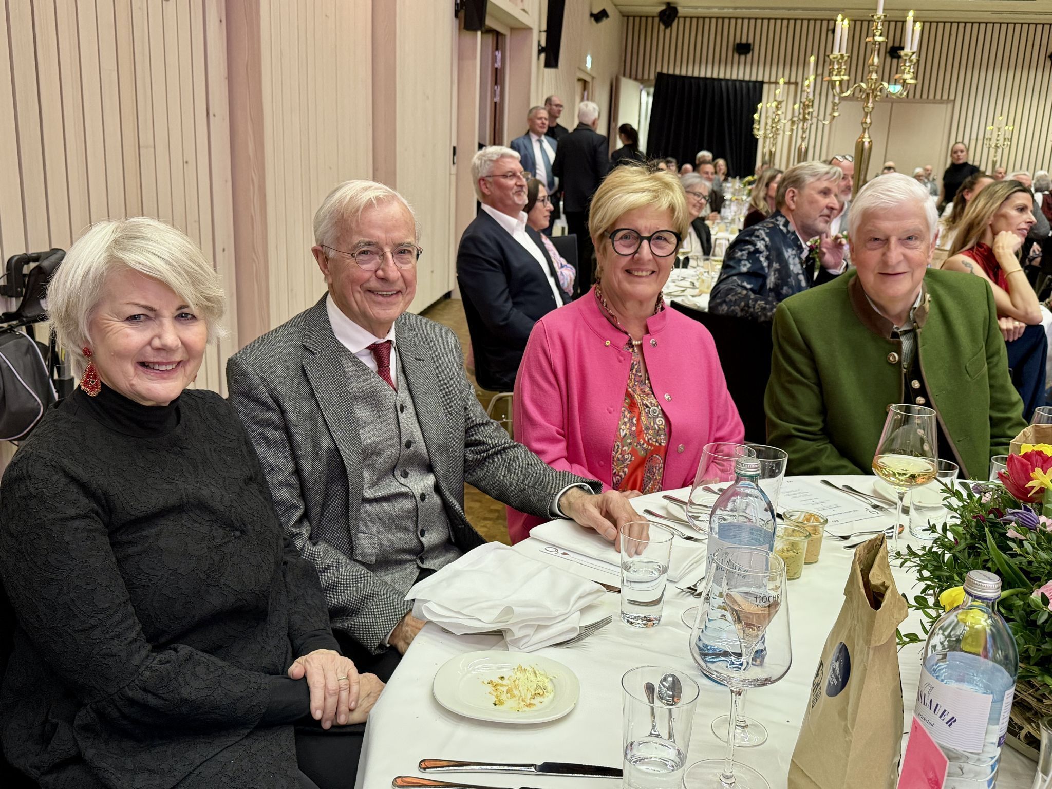 Ilga und Herbert Sausgruber, Marie-Luise und Wolfgang Dietrich