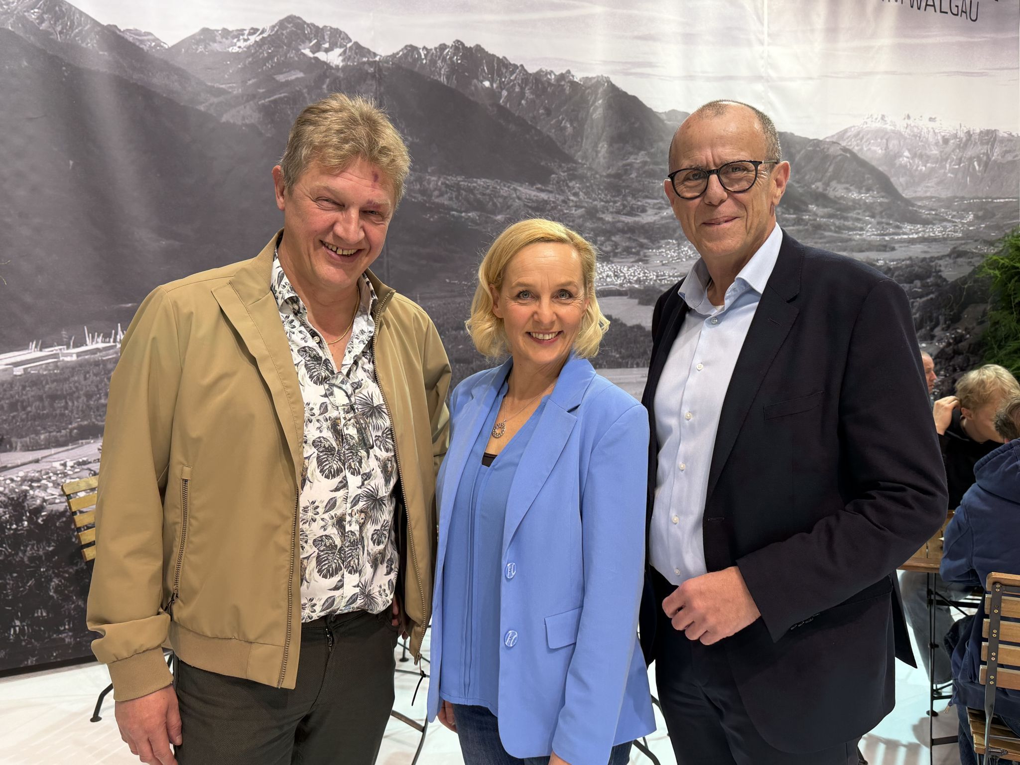 Bgm.Michael Hartmann, Heike Monteperle, Walter Gohm