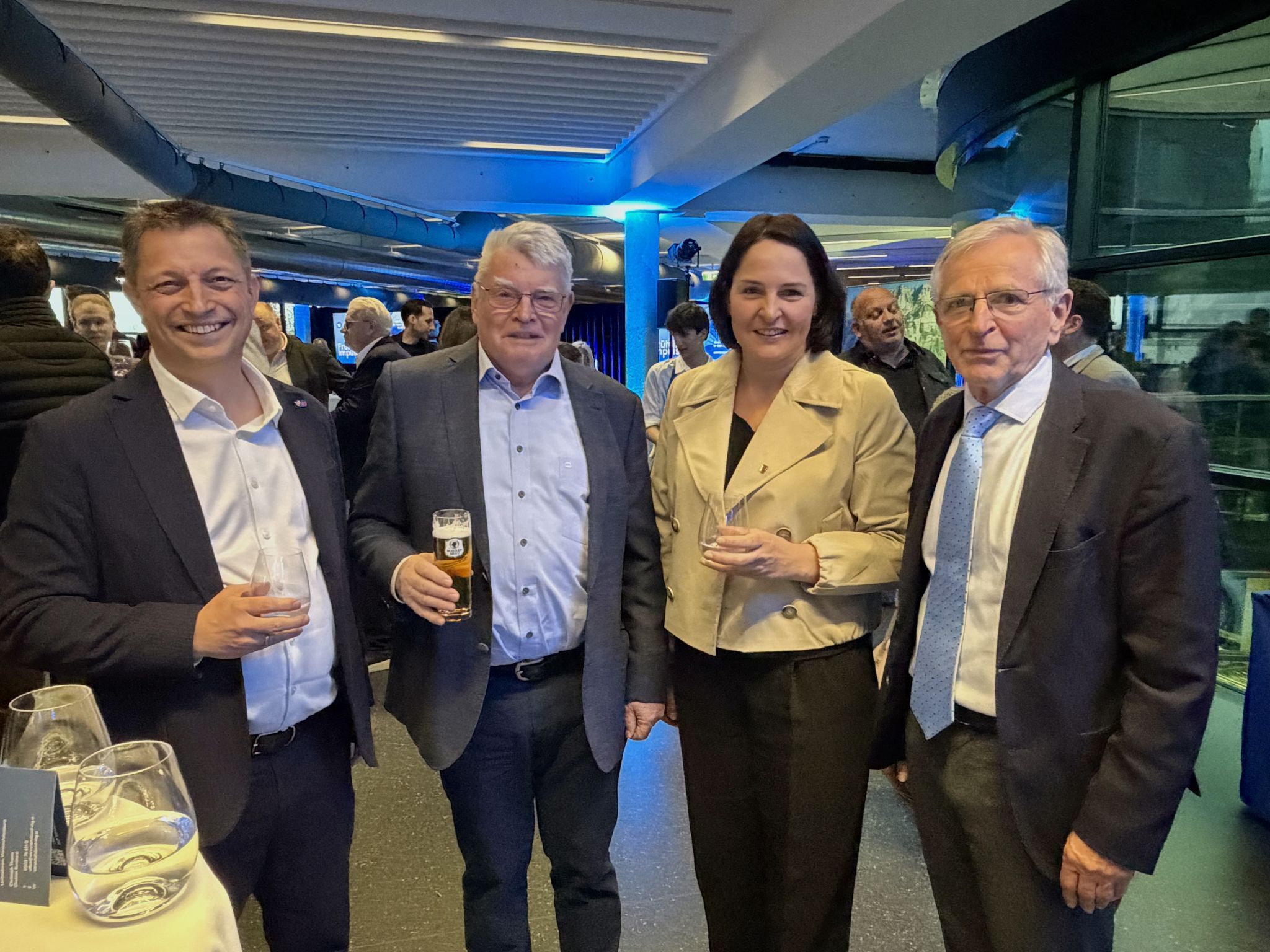 Michael und Willi Gantner, Monika Vonier, Wilhelm Molterer