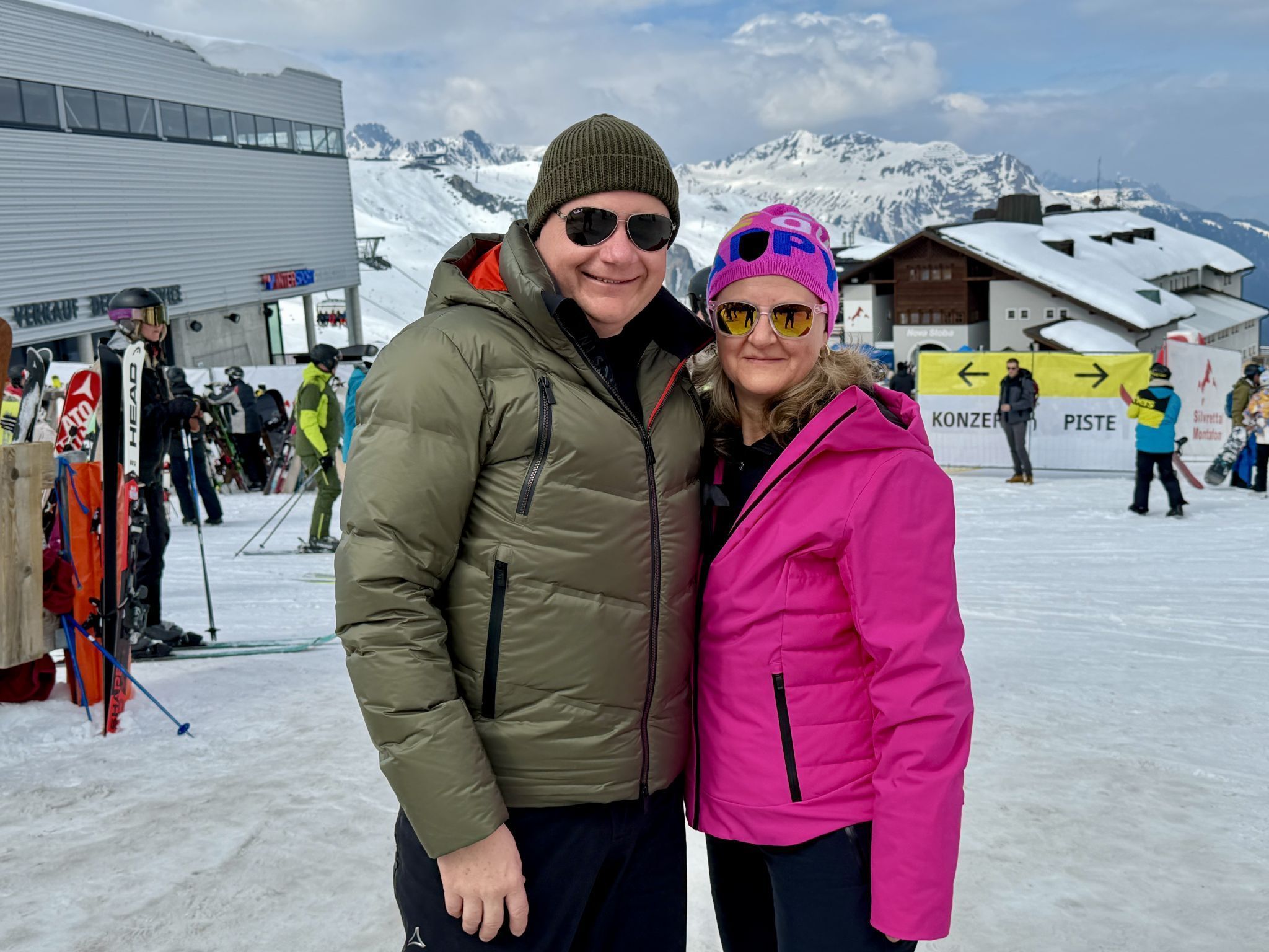 Florian und Manuela Schenker aus Zürich