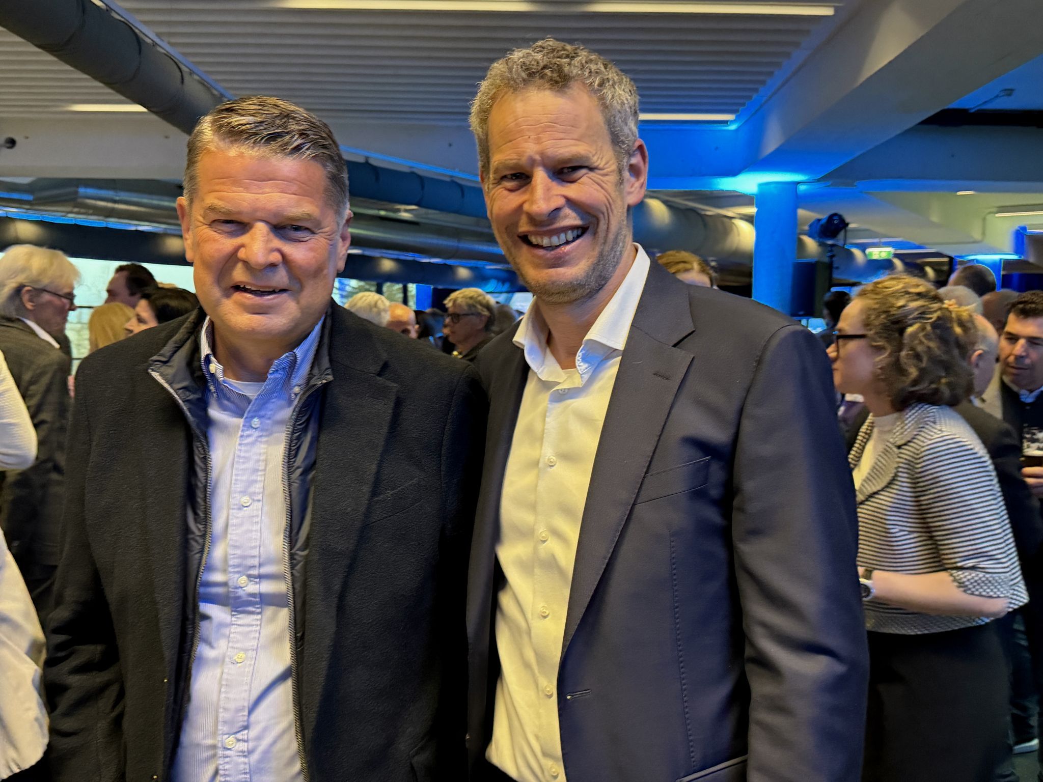 Begeistert: Raimund Wachter, Markus Comploj