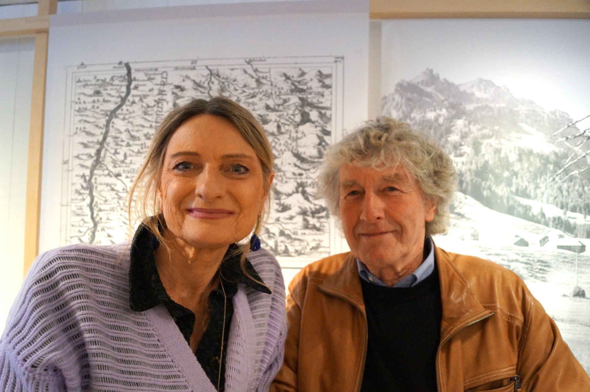 Unternehmerin Karin Weinhandl und Filmemacher Tone Bechter