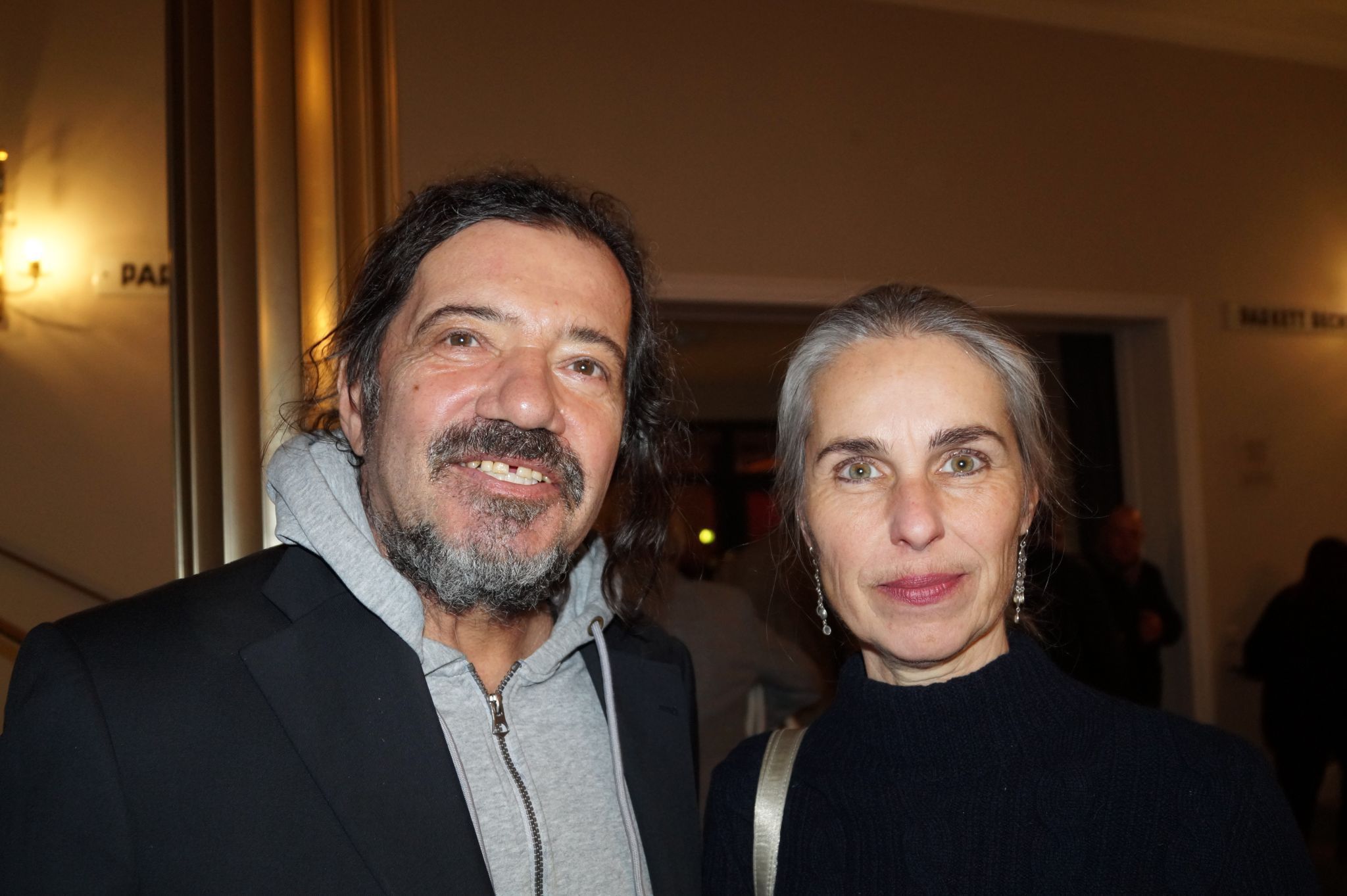 Mario Levstok und Andrea C. Müller vom Bürgerinnenchor waren begeistert