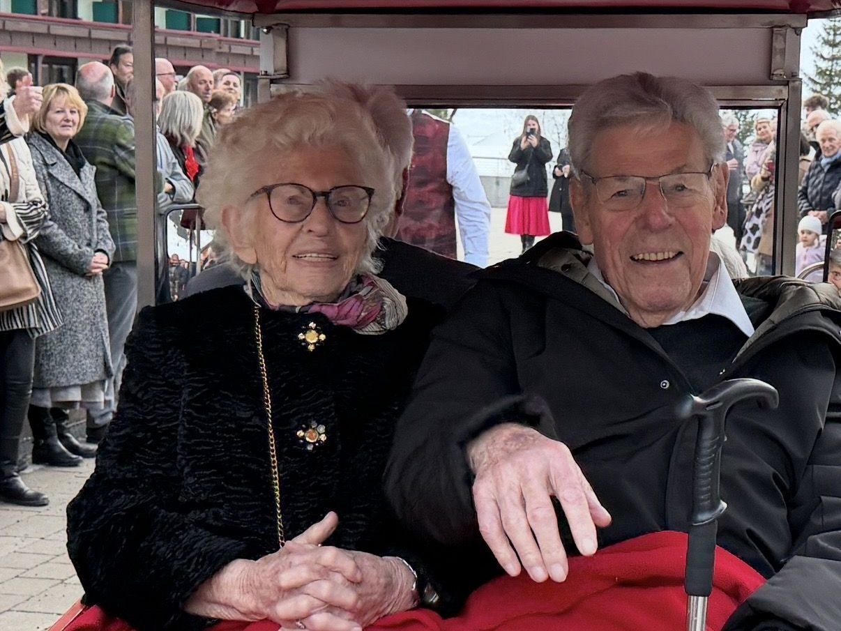 Ida und Rudel auf der Fahrt zu den Lechwelten