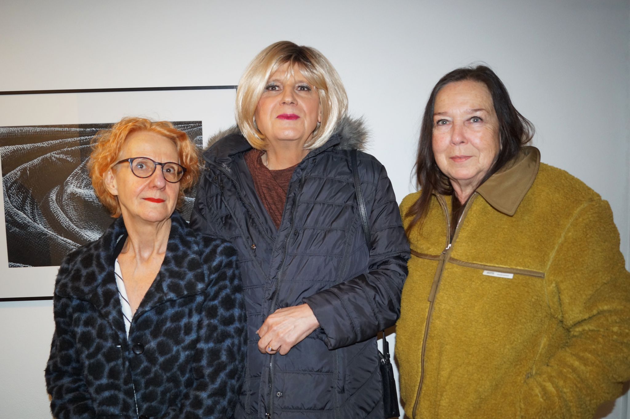 Dagmar Ullmann Bautz mit Franziska und Sabine Köhlmeier gefiel die Ausstellung