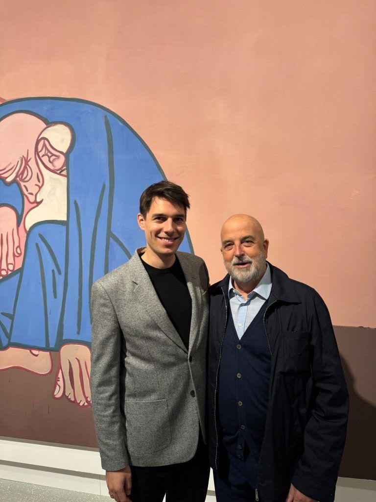 Simeon Brugger und Hubert Schmalix