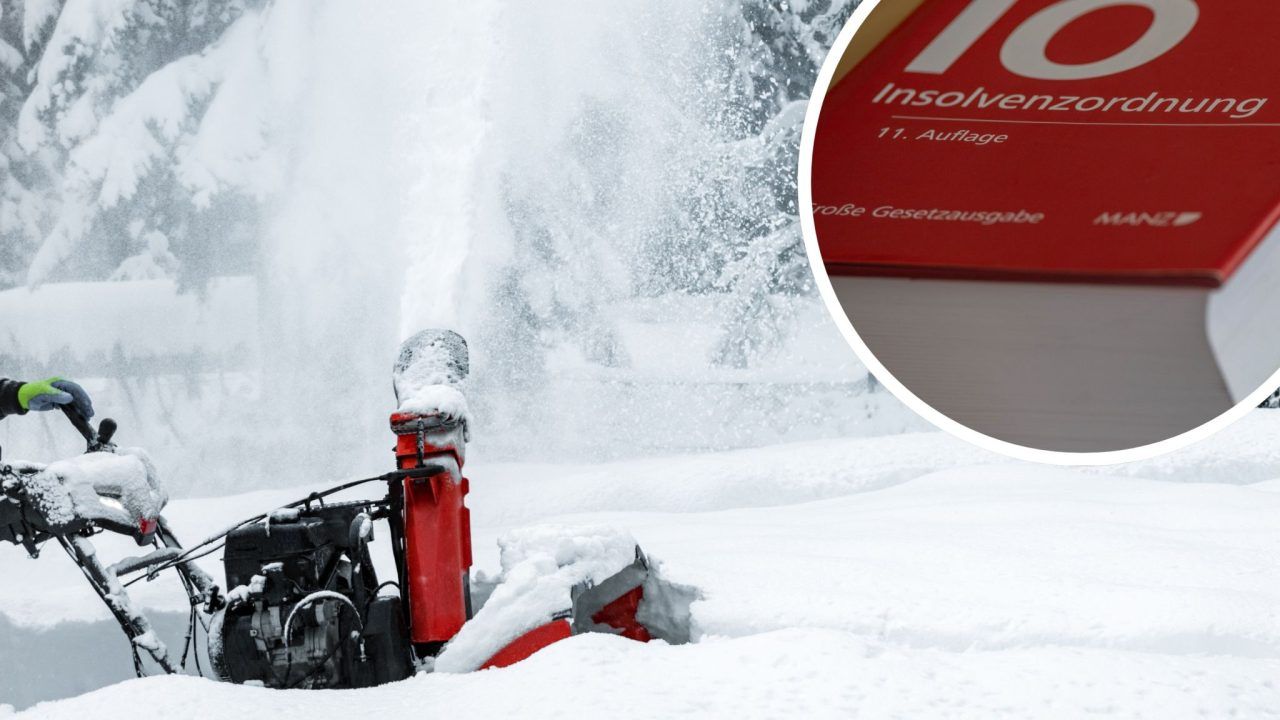 Winterdienst mit rund 130.000 Euro Schulden in Konkurs