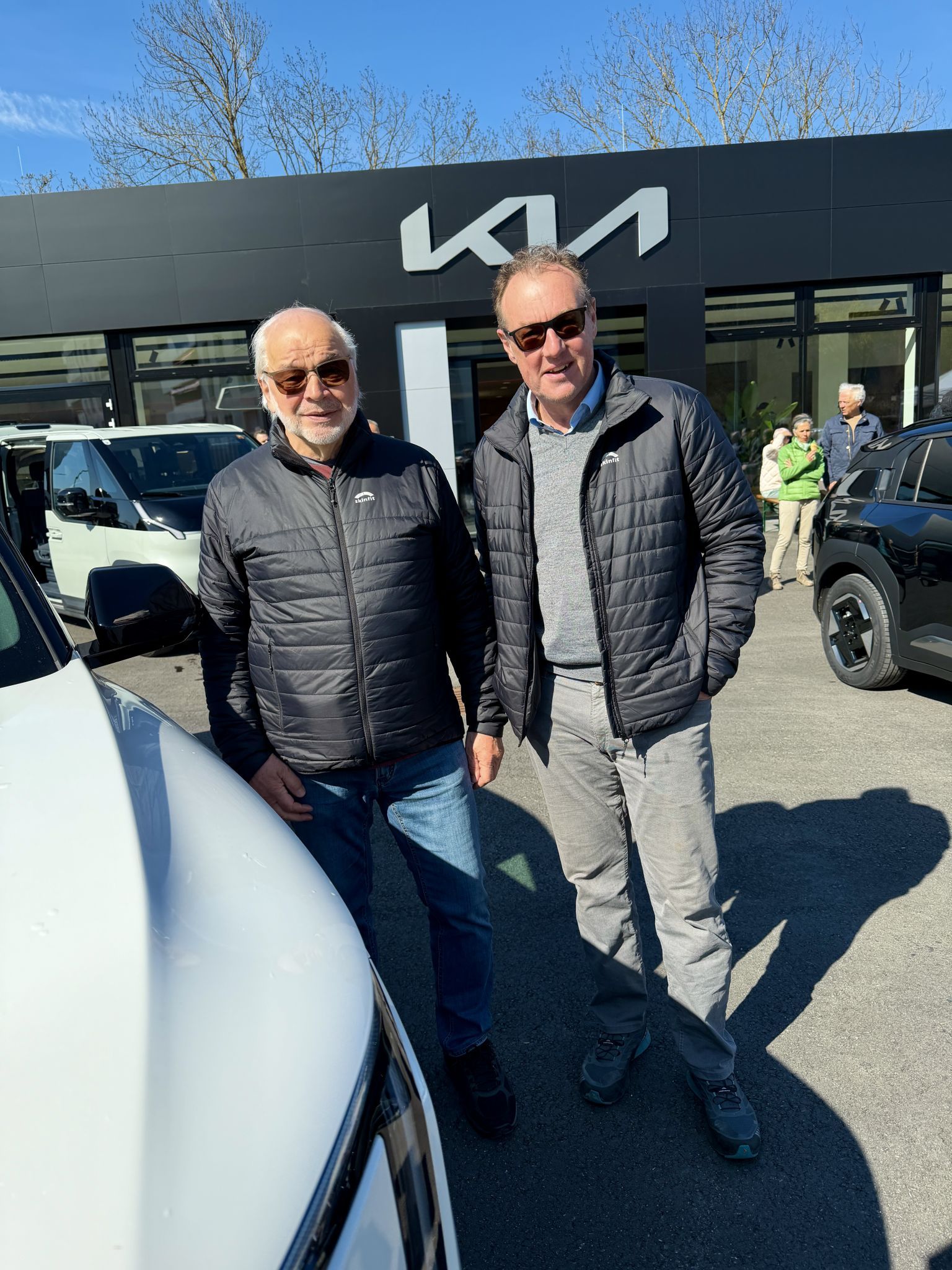 Treue Kunden. Ferdinand und Bruno Lechner